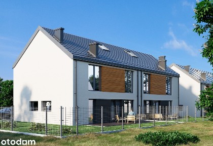 Nowoczesny dom 132,98 m2 z garażem i ogrodem