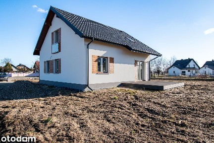 Dom w stanie deweloperskim - działka 10ar.