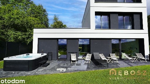 Kobylec | Futurystyczny i elegancki Dom pod Lasem - 132m2