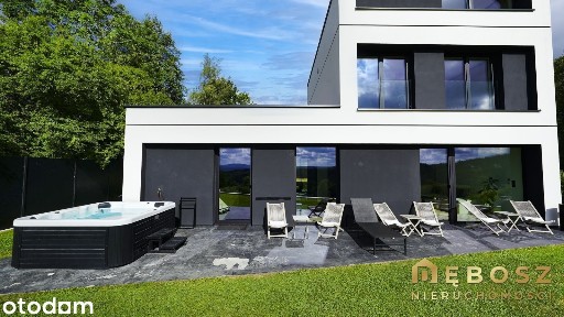 Kobylec | Futurystyczny i elegancki Dom pod Lasem - 132m2