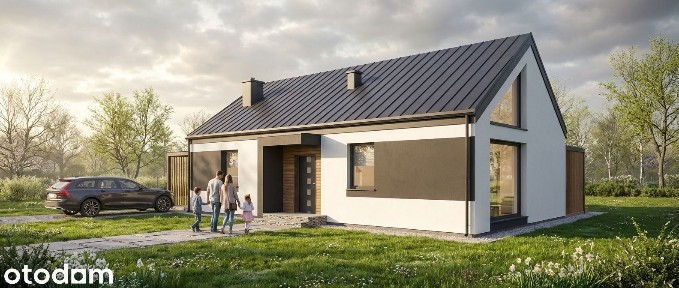 Dom wolnostojący z działką 1000 m² w Malinowie
