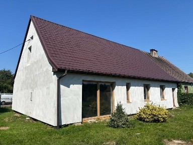 Dom w kapitalnym remoncie do dokończenia, Grębowo k. Kamienia Pomorskiego, 120m2, działka 1400m2