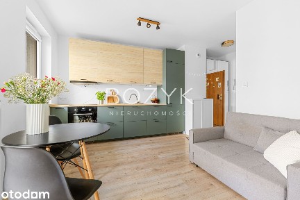 Nowoczesna kawalerka | balkon | komórka | WKD 7 min | 28 m²