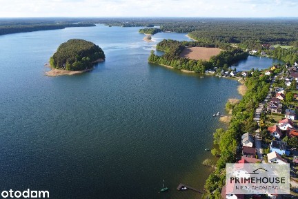 Zagospodarowana działka własnościowa nad jeziorem!
