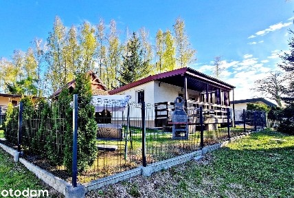 Domek nad jeziorem Narie przy lesie Kretowiny Morąg Mazury