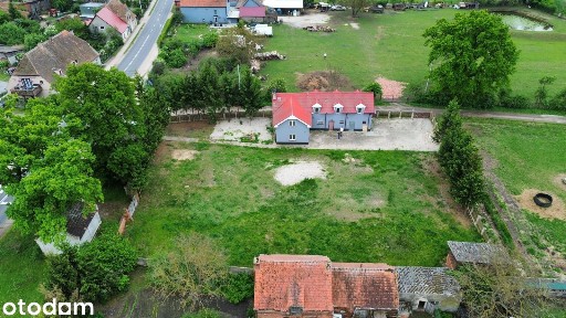 Dom z dużą działką 5500 m²|garaż |do wykończenia| cisza i przestrzeń