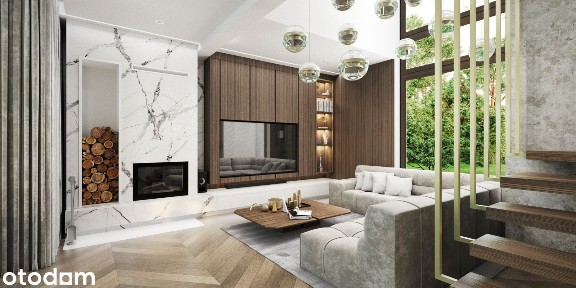 Nowoczesny dom bliźniak 213 m² | Działka 1000 m² | Wólka, gm. Leszno