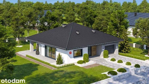 Parterówka przy granicy Głogowa Młp, Duża Działka.