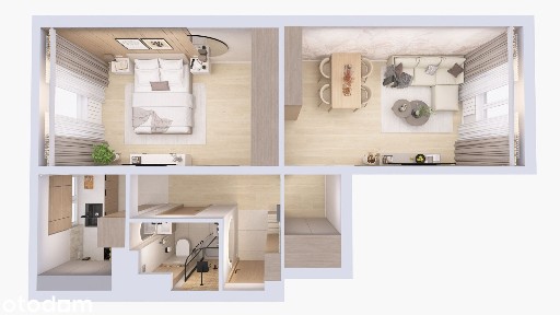 Wyjątkowe mieszkanie po generalnym remoncie | Balkon | 2 pokoje