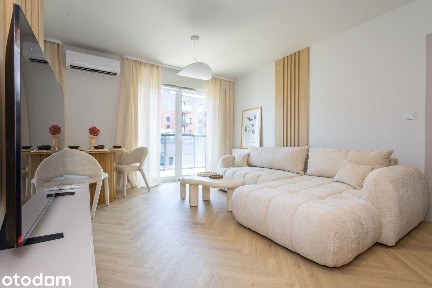 Nowe mieszkanie 2pok. 44 m² | balkon | Klimatyzacja | Garaż | Centrum