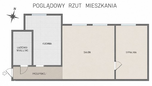 Zamieszkaj od zaraz lub urządź po swojemu - 54 m² na Nikiszowcu