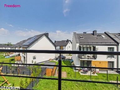 Dwupoziomowe 75 m² z ogrodem, 4 pokoje, Panorama Krakowa