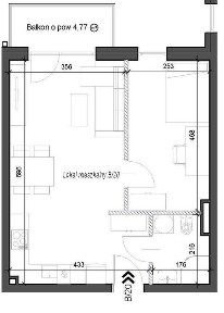 Wykończone Pod Klucz | 2 Pokoje 41,68 m² + Balkon | Os. Lotników
