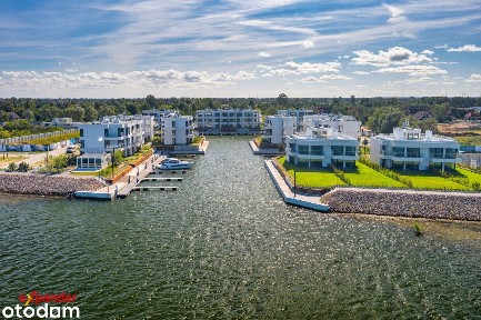 Luksusowy apartament z balkonem, miejsce na jacht, MARINA
