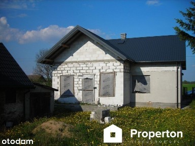 Dom do wykończenia, działka 1200 m²