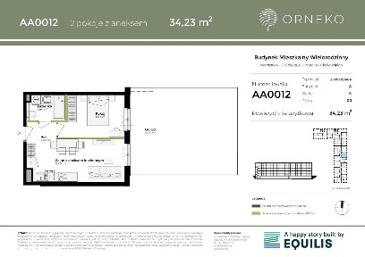 2-pokojowe mieszkanie 34m2 + ogródek
