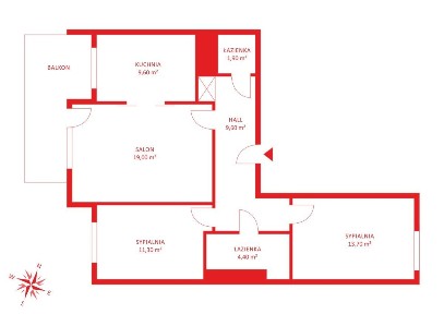 Kabaty | 3 pokoje po remoncie | 69,5 m² | garaż