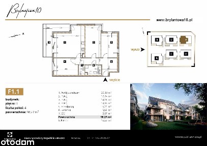 4 pokoje i duży balkon - apartament premium w kame