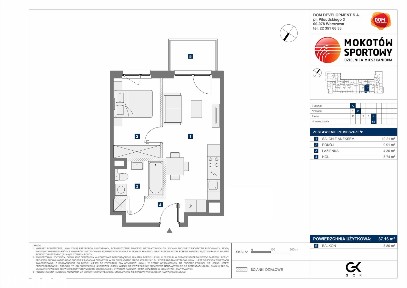 2-pokojowe mieszkanie 37m2 + balkon Bez Prowizji