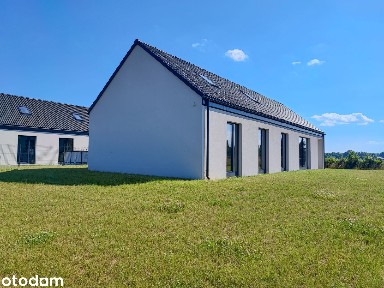 Nowy Dom 125m2 działka 800m2*30min do Lotniska Gdańsk-Ostatni budynek!