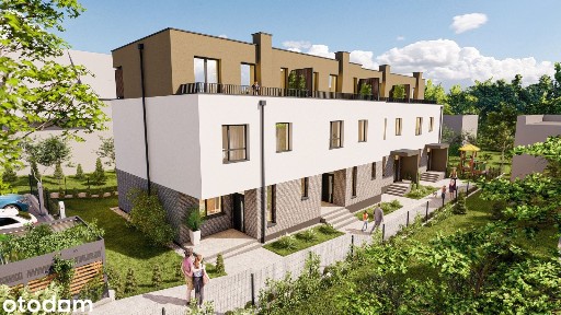Domy Kmicica pow. 129,53 m² z ogrodem, 2 tarasami, miejscem postojowym