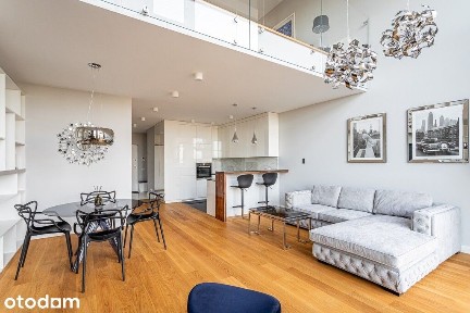 LUKSUSOWY dwupoziomowy 4-pokojowy LOFT