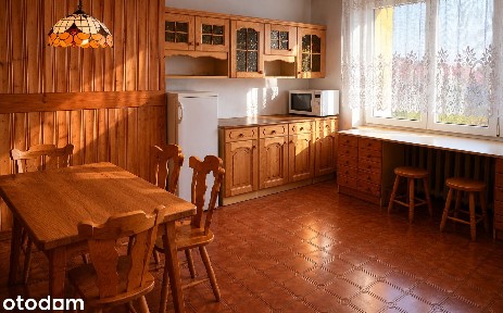 Mieszkanie w dwurodzinnym budynku z wydzieloną działką