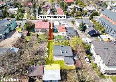 Niewielki dom na obrzeżach Częstochowy