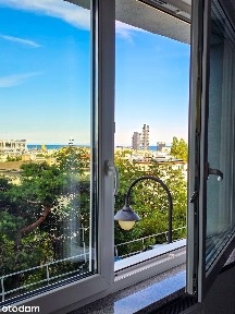 3 pok. 59m2 | widok na Zatokę i las | przy centrum | balkon | parking
