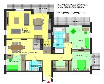 Apartament w stanie deweloperskim-2 miejsca post.