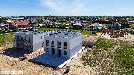 Nowoczesny bliźniak z ogrodem w Wilkowicach-stan deweloperski Bez PCC
