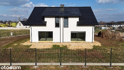 Nowy dom w zabudowie bliźniaczej - lewy segment, Lubieszów-Nowa Sól