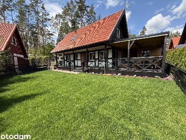 Nowy dom | 150 m od jeziora | Sauna, jacuzzi, las | Ściana lasu