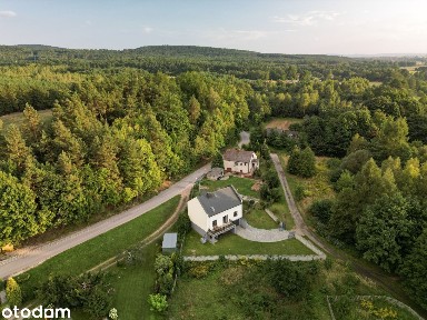Dom przy lesie, 10 km od Kielc