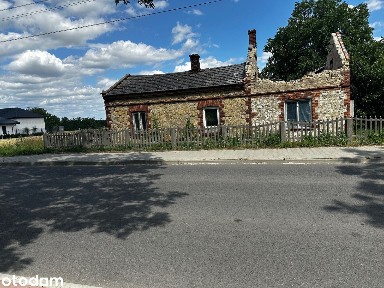 Działka zabudowana o powierzchni 1183m2, Wieluń
