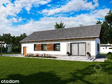 Nowoczesny dom pod lasem| 107 m² | działka 1000 m²