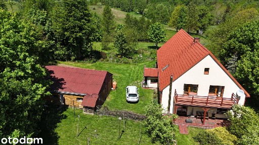 Dom - agroturystyka z wielką działką w górach