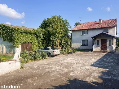 Dom 160m2 z sadem,tarasem,garażami+lokal handl/3750m2 działka/5 pokoi