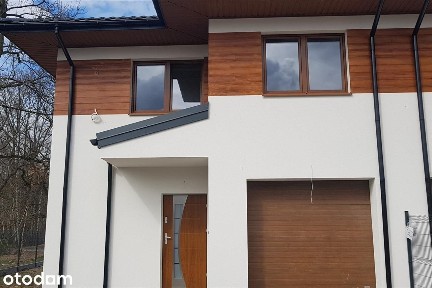 Funkcjonalny dom w zabudowie bliźniaczej | 122m2 | Adamowizna