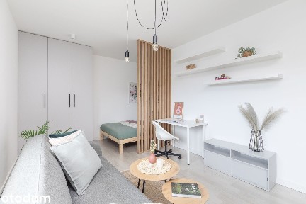 BEZ PROWIZJI |Przestronna i nowoczesna kawalerka | Balkon | Garaż