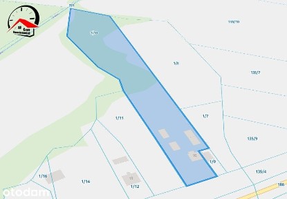 Dom z piękną działką nad strumykiem