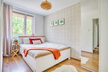 Słoneczne 3-pokojowe mieszkanie | 49,6 m² | Katowice, ul. Kotlarza
