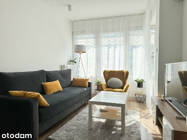 2 pokoje | 43,32 m² | Duża loggia | Klimatyzacja |