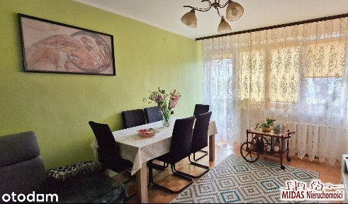 52m2, 2pokoje, 2piętro,balkon,oś zamknięte Centrum