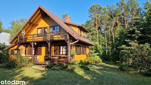 Dom całoroczny 104 m² 100 m od jeziora i Kanału Augustowskiego