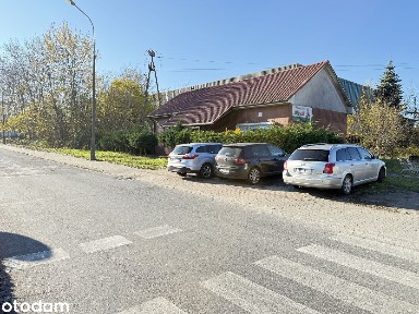 Budynek z przezn. na usł., handel, gastr., biura lub zmiana na Mieszk.