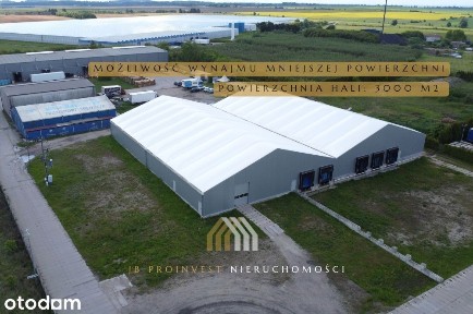 Hala namiotowa (magazyn) Gorzów Wlkp, DK22 - wylot na Strzelce Kraj.