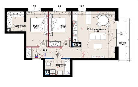 3 pokoje I Garderoba I Przestronny salon I Duży balkon I Gotowe