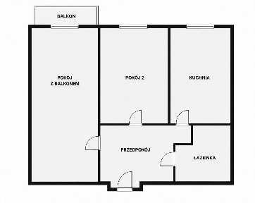 Katowice Ul. Wiertnicza | Słoneczne 2 pokoje | 50,70 m² | Balkon