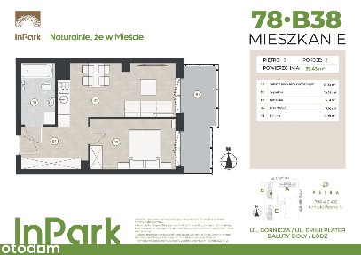 InPark | mieszkanie 2-pok. | 78